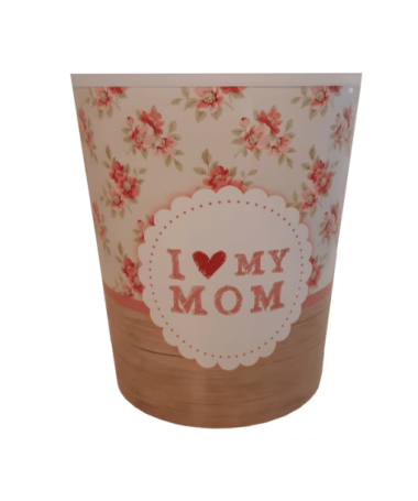 Manchon décoratif MDF 19 motif '5'