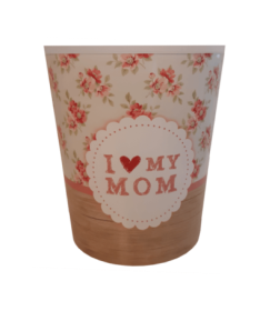 Manchon décoratif MDF 19 motif '5'