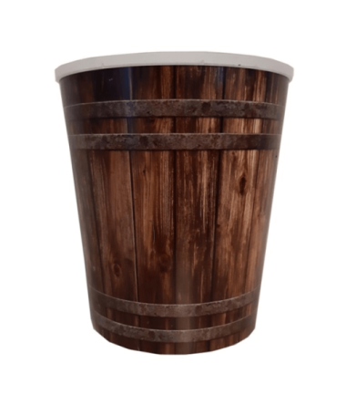 Couvercle décoratif MDF 19 motif '1'