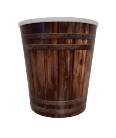 Couvercle décoratif MDF 19 motif '1'